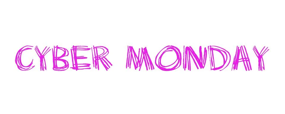 CYBER MONDAY Stock Illustration