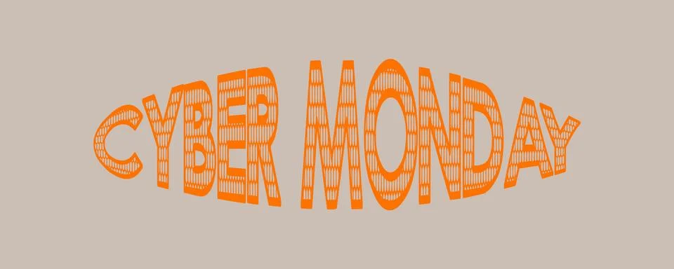 CYBER MONDAY Stock Illustration