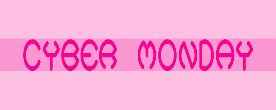 CYBER MONDAY Stock Illustration