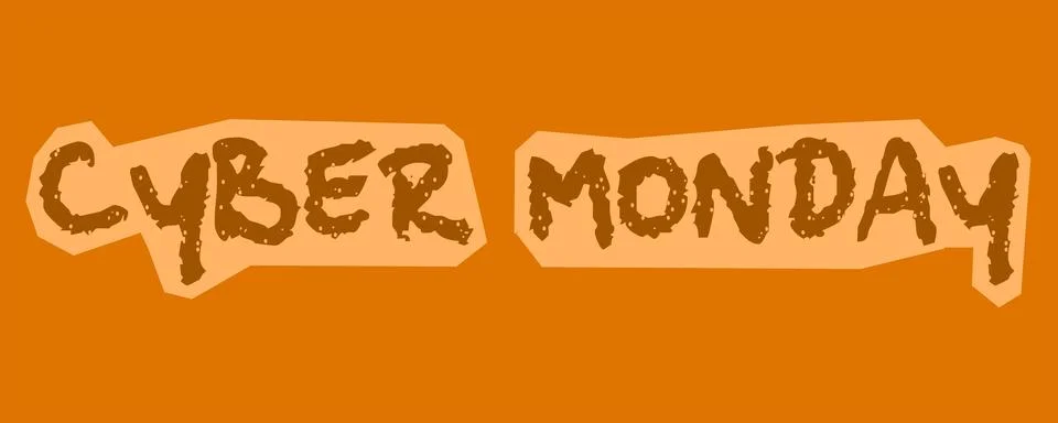 CYBER MONDAY Stock Illustration