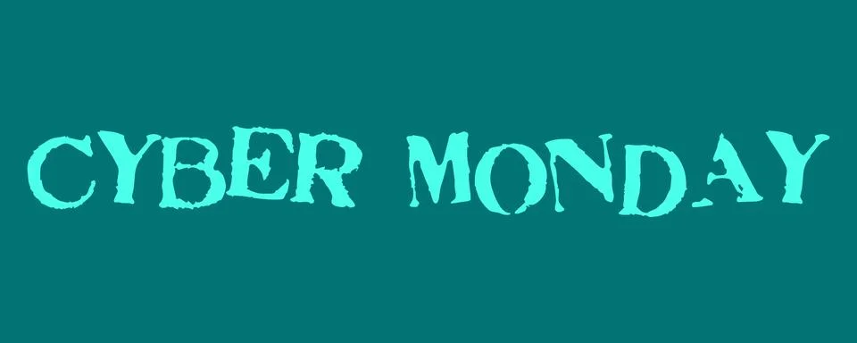 CYBER MONDAY Stock Illustration