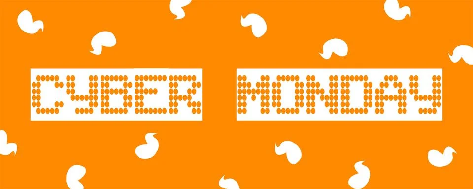 CYBER MONDAY Illustrazione stock