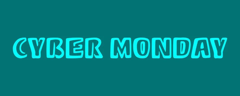 CYBER MONDAY Stock Illustration