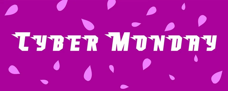 CYBER MONDAY Stock Illustration