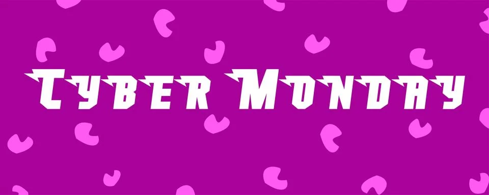 CYBER MONDAY Stock Illustration