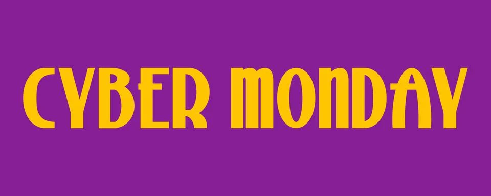 CYBER MONDAY Stock Illustration