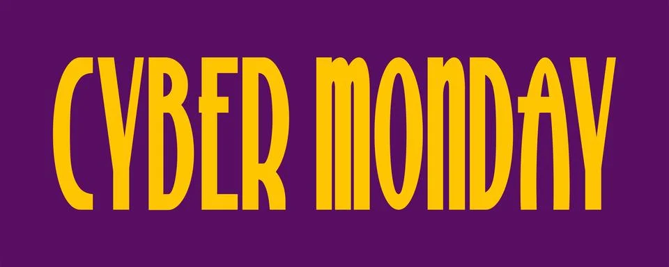 CYBER MONDAY Stock Illustration