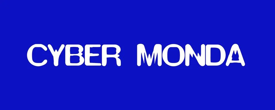 CYBER MONDAY Stock Illustration