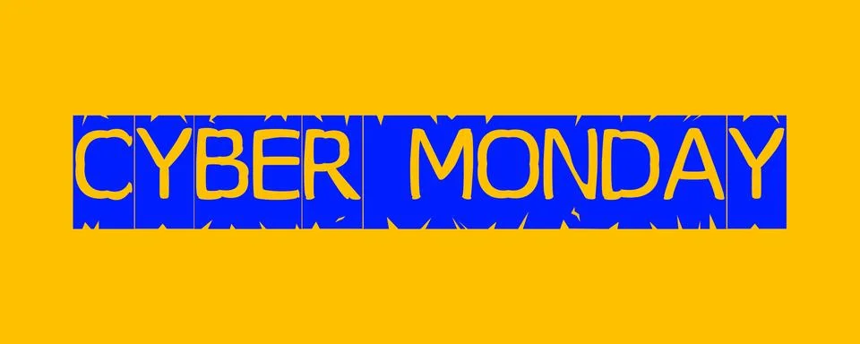 CYBER MONDAY Stock Illustration