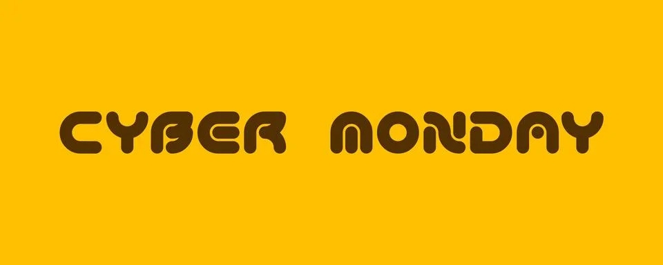CYBER MONDAY Stock Illustration