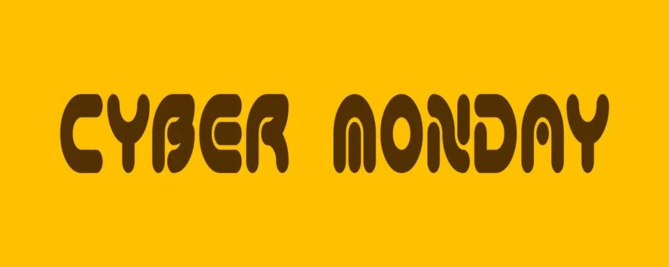 CYBER MONDAY Stock Illustration