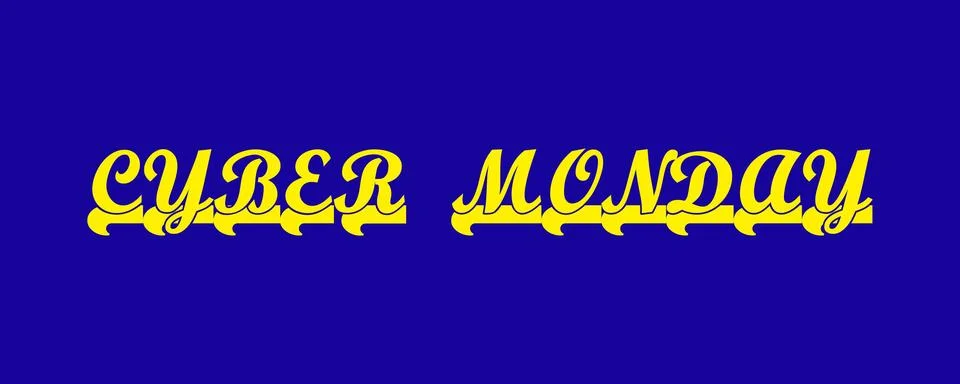 CYBER MONDAY Stock Illustration