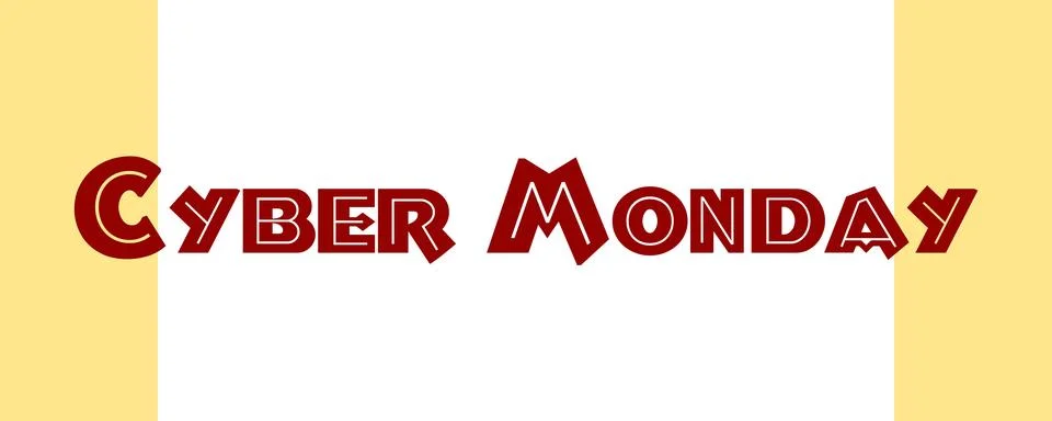CYBER MONDAY Stock Illustration