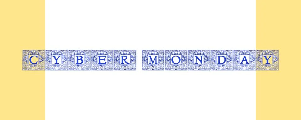 CYBER MONDAY Illustrazione stock