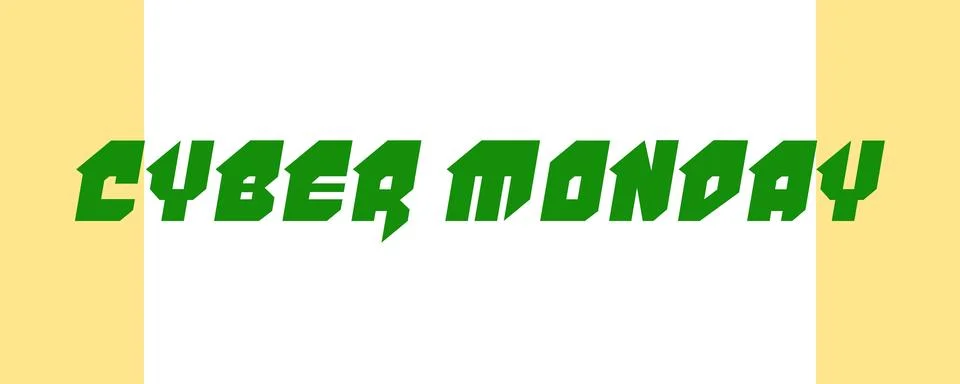 CYBER MONDAY Stock Illustration