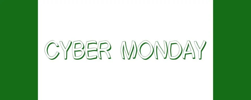 CYBER MONDAY Stock Illustration
