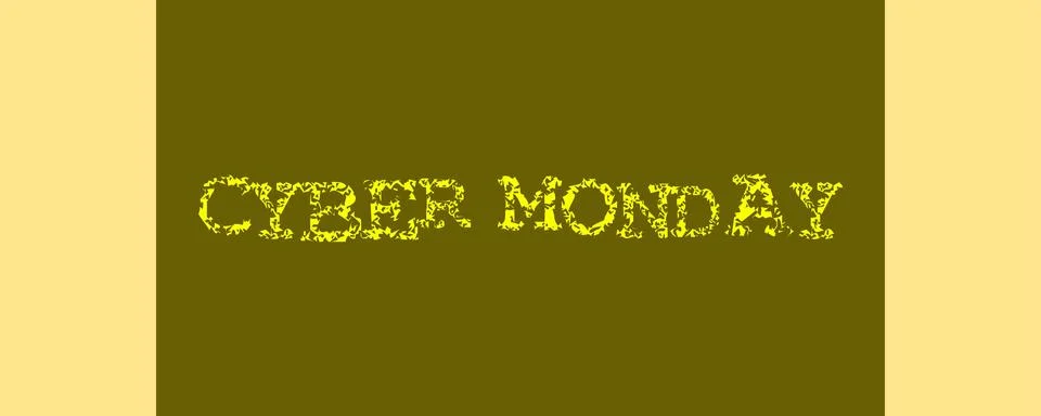 CYBER MONDAY Stock Illustration
