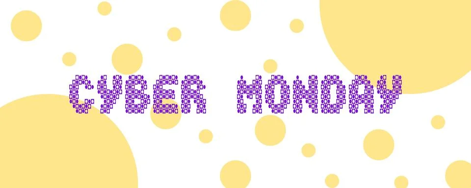 CYBER MONDAY Illustrazione stock