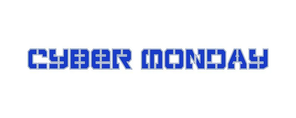 CYBER MONDAY Stock Illustration