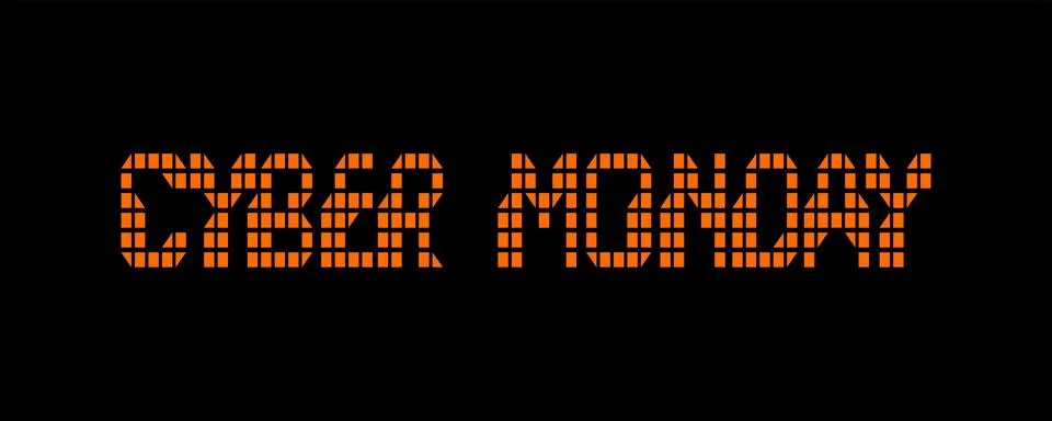 CYBER MONDAY Stock Illustration