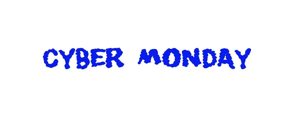 CYBER MONDAY Stock Illustration