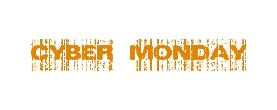 CYBER MONDAY Stock Illustration