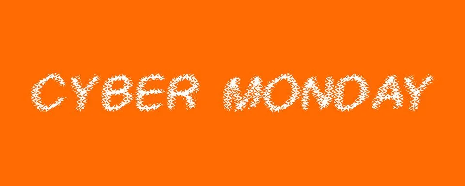 CYBER MONDAY Stock Illustration