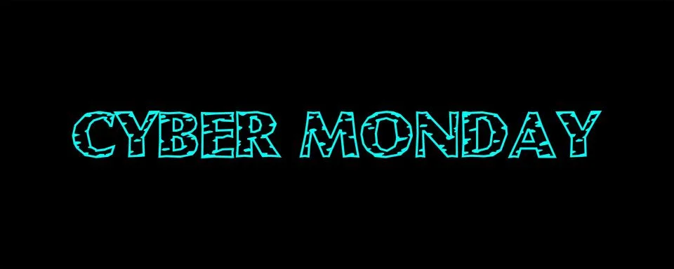 CYBER MONDAY Stock Illustration