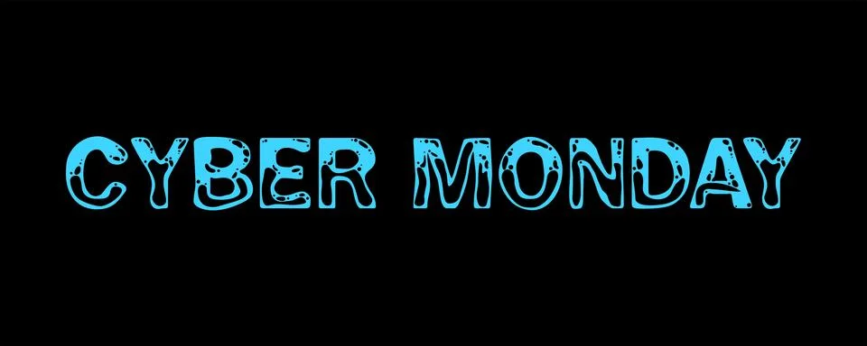 CYBER MONDAY Stock Illustration