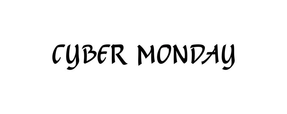 CYBER MONDAY Stock Illustration