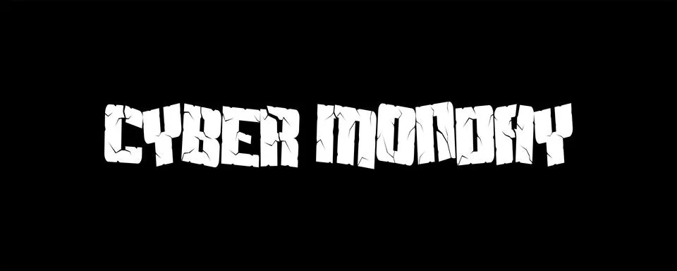 CYBER MONDAY Stock Illustration