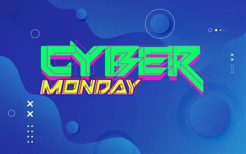 Cyber Monday Stock Illustration