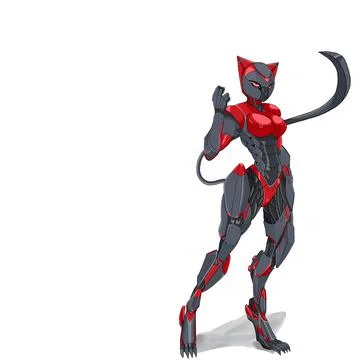 Cyber nekoV8 イラスト素材