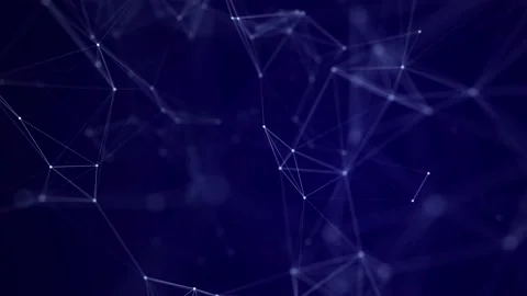 Cyber network connection structure. Technology connect big data. Видео 162403822