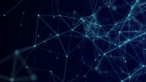 Cyber network connection structure. Technology connect big data. Stock Footage 168424272