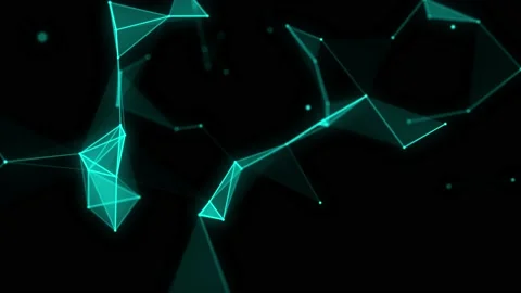 Cyber network connection structure. Technology connect big data. Stock Footage 207730765
