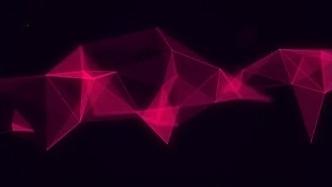 Cyber network connection structure. Technology connect big data. Stock Footage 207758645