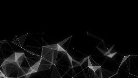 Cyber network connection structure. Technology connect big data. Stock Footage 240189937