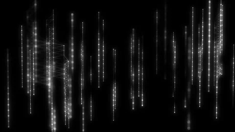 Cyber network connection structure. Technology connect big data. 動画素材 240190430