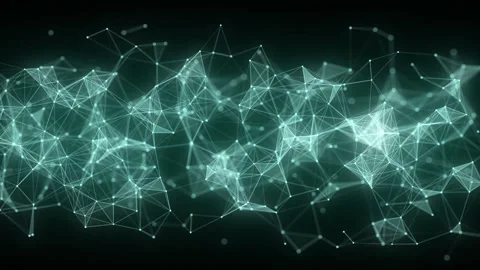Cyber network connection structure. Technology connect big data. Stock Footage 248354650