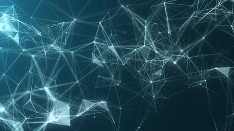 Cyber network connection structure. Technology connect big data. Stock Footage 248356202