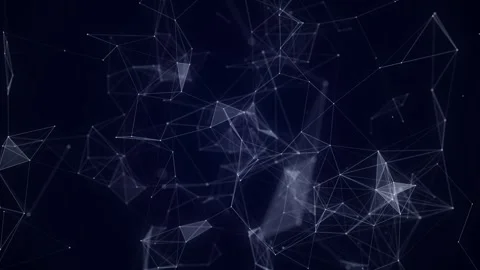 Cyber network connection structure. Technology connect big data. Stock Footage 249451123