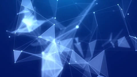 Cyber network connection structure. Technology connect big data. Stock Footage 257309645