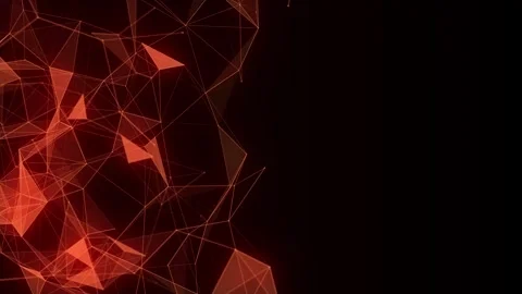 Cyber network connection structure. Technology connect big data. Видео 270416577