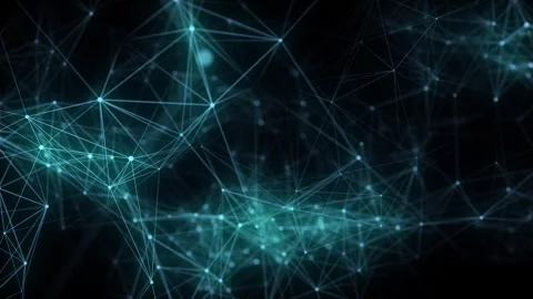 Cyber network connection structure. Technology connect big data. Stock Footage 274194553