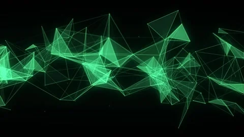 Cyber network connection structure. Technology connect big data. 動画素材 274195487