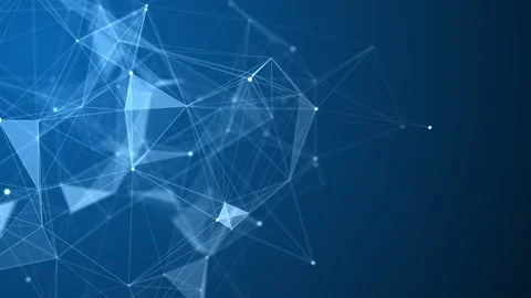 Cyber network connection structure. Technology connect big data. Science. Видео 306535555