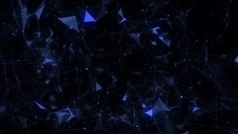 Cyber network connection structure. Technology connect big data. Stock Footage 331239520