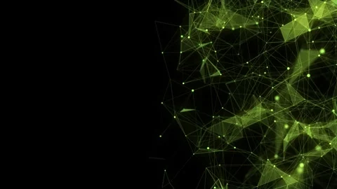 Cyber network connection structure. Technology connect big data. Stock Footage 331239712