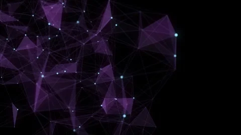 Cyber network connection structure. Technology connect big data. Stock Footage 331239717